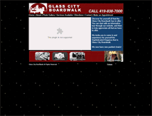 Tablet Screenshot of glasscityboardwalk.com